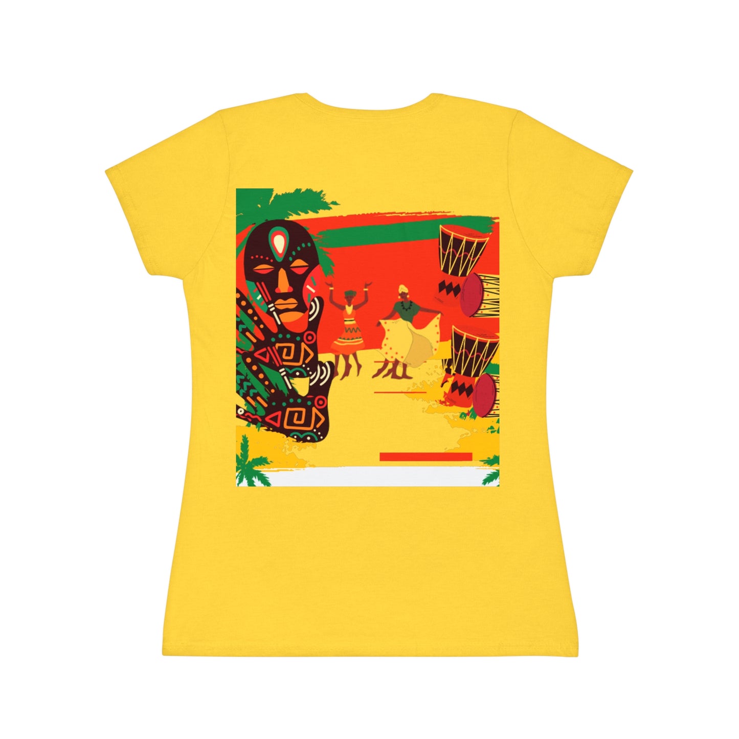 Radiant Caribbean Celebration Tee: Vibrant & Empowering