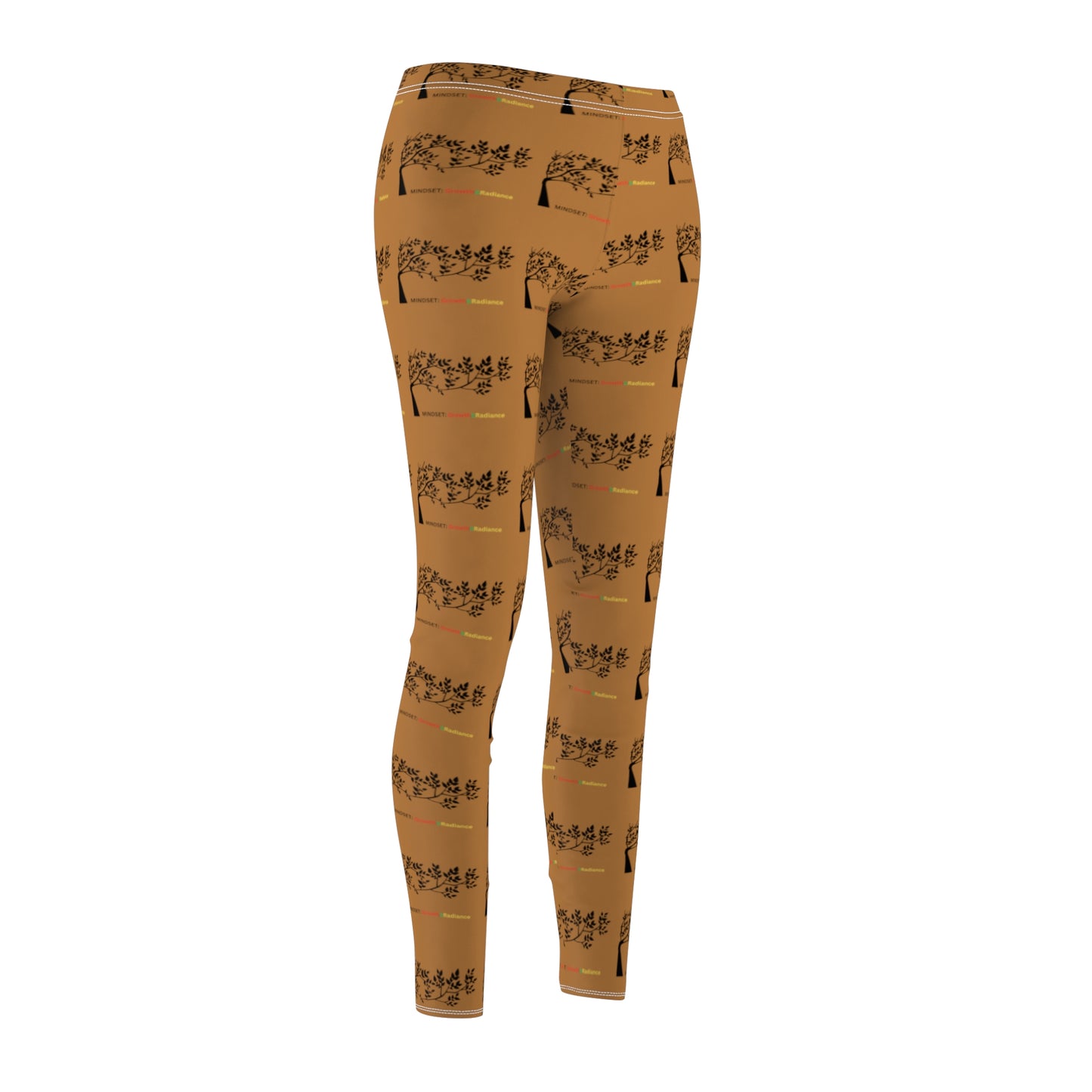 Island Radiance Mindset Leggings: Growth & Empowerment