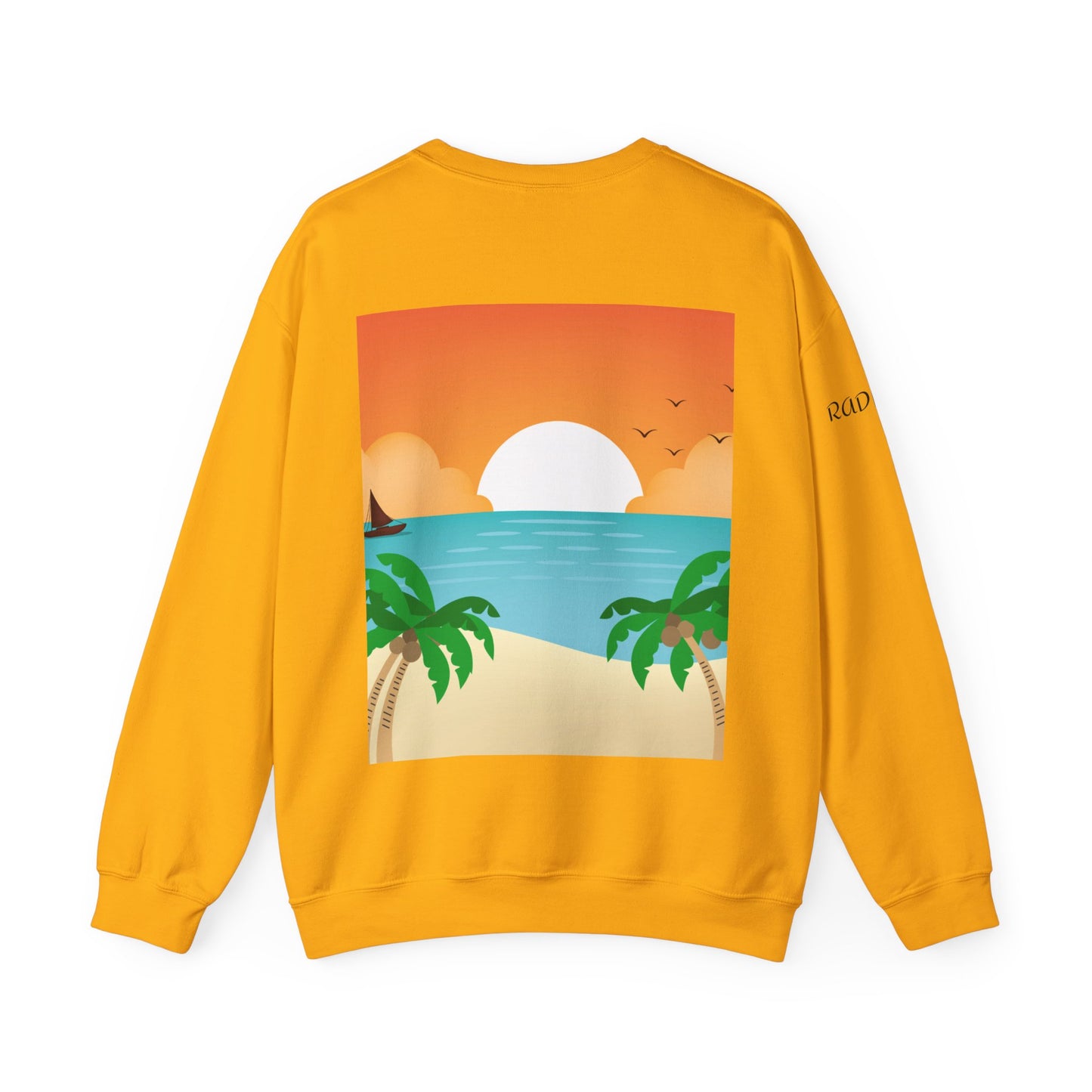 Radiant Beach Vibes Sweatshirt: Embrace Your Greatest Journey