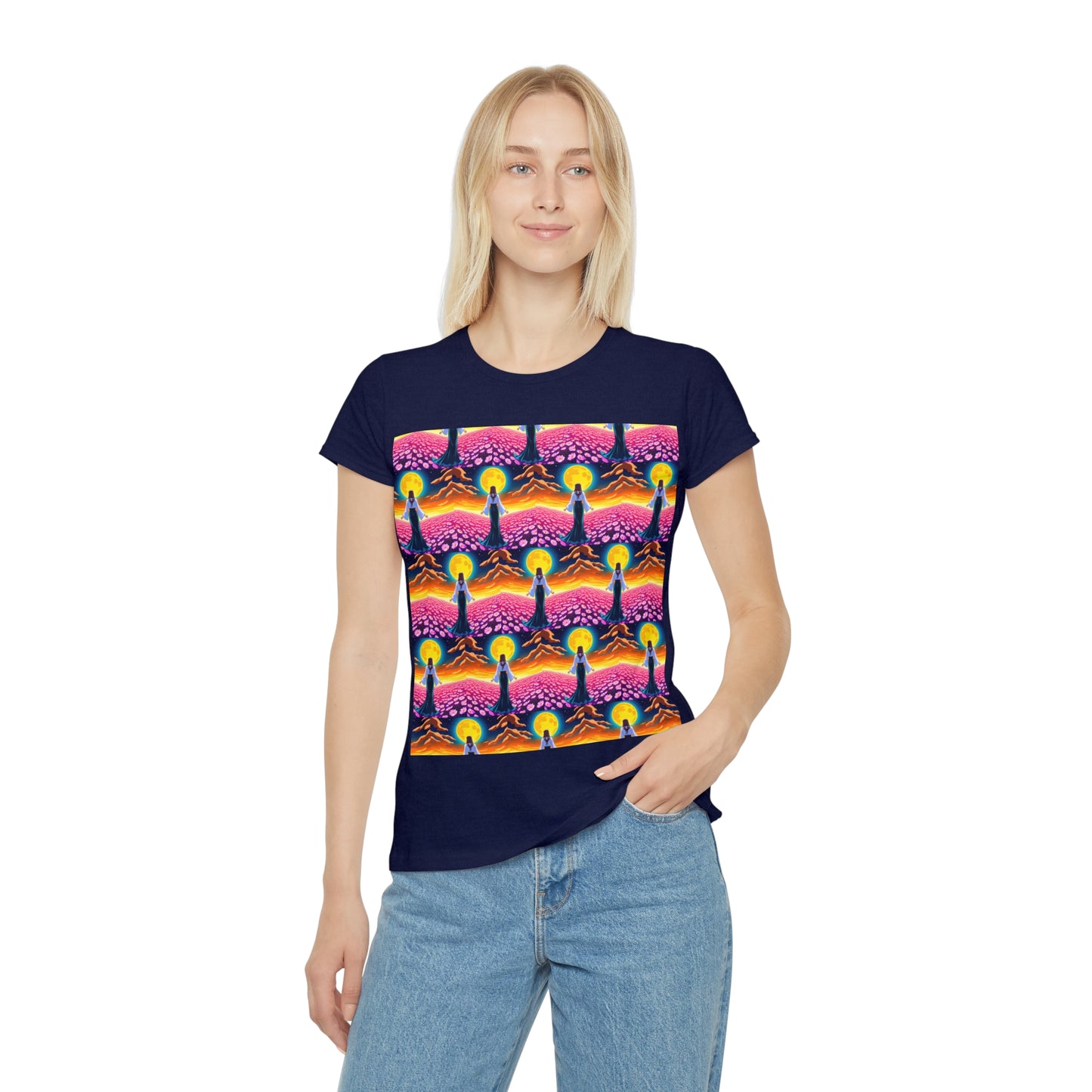Blooming Radiance Women's Tee: Embrace Your Journey to Self-Love