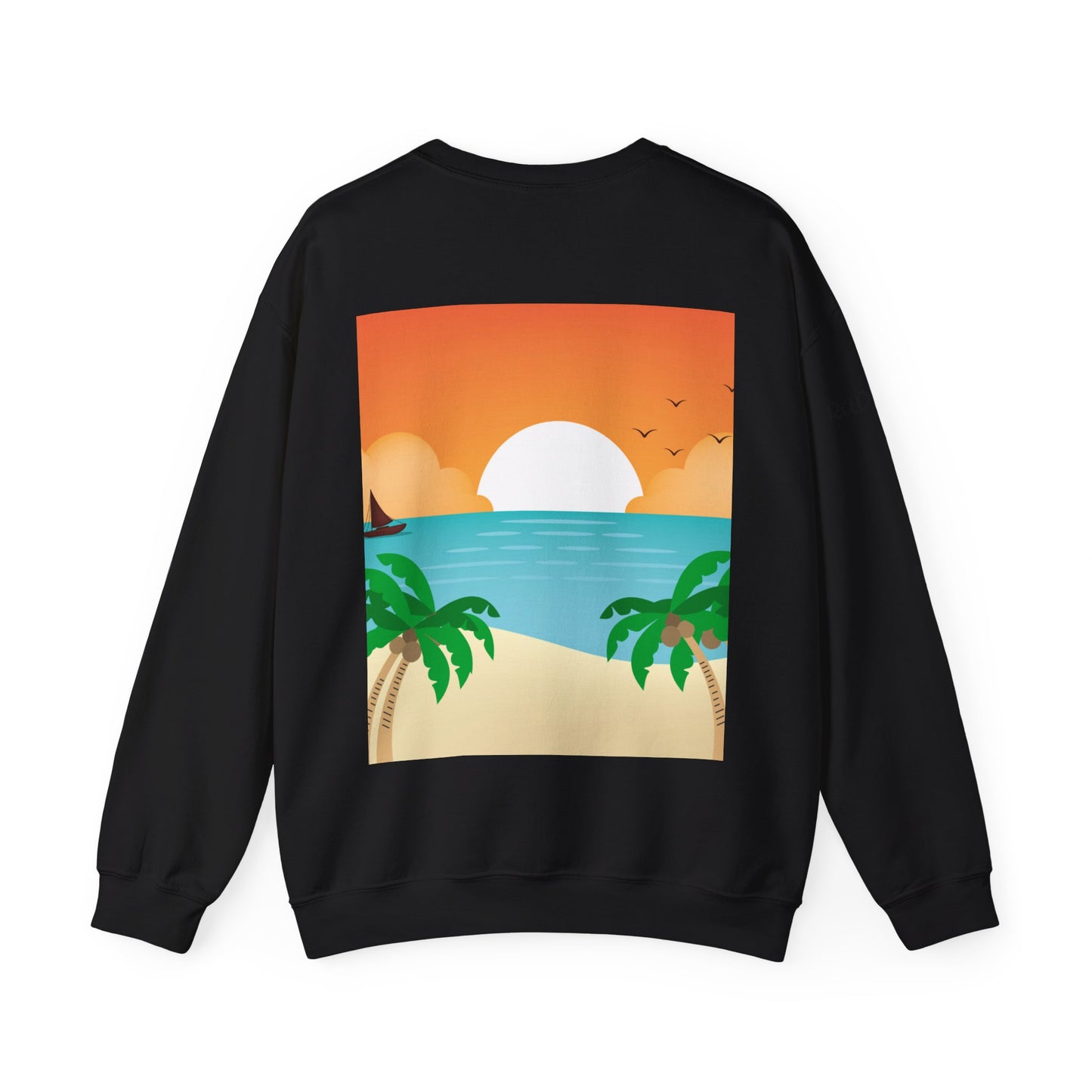 Radiant Beach Vibes Sweatshirt: Embrace Your Greatest Journey
