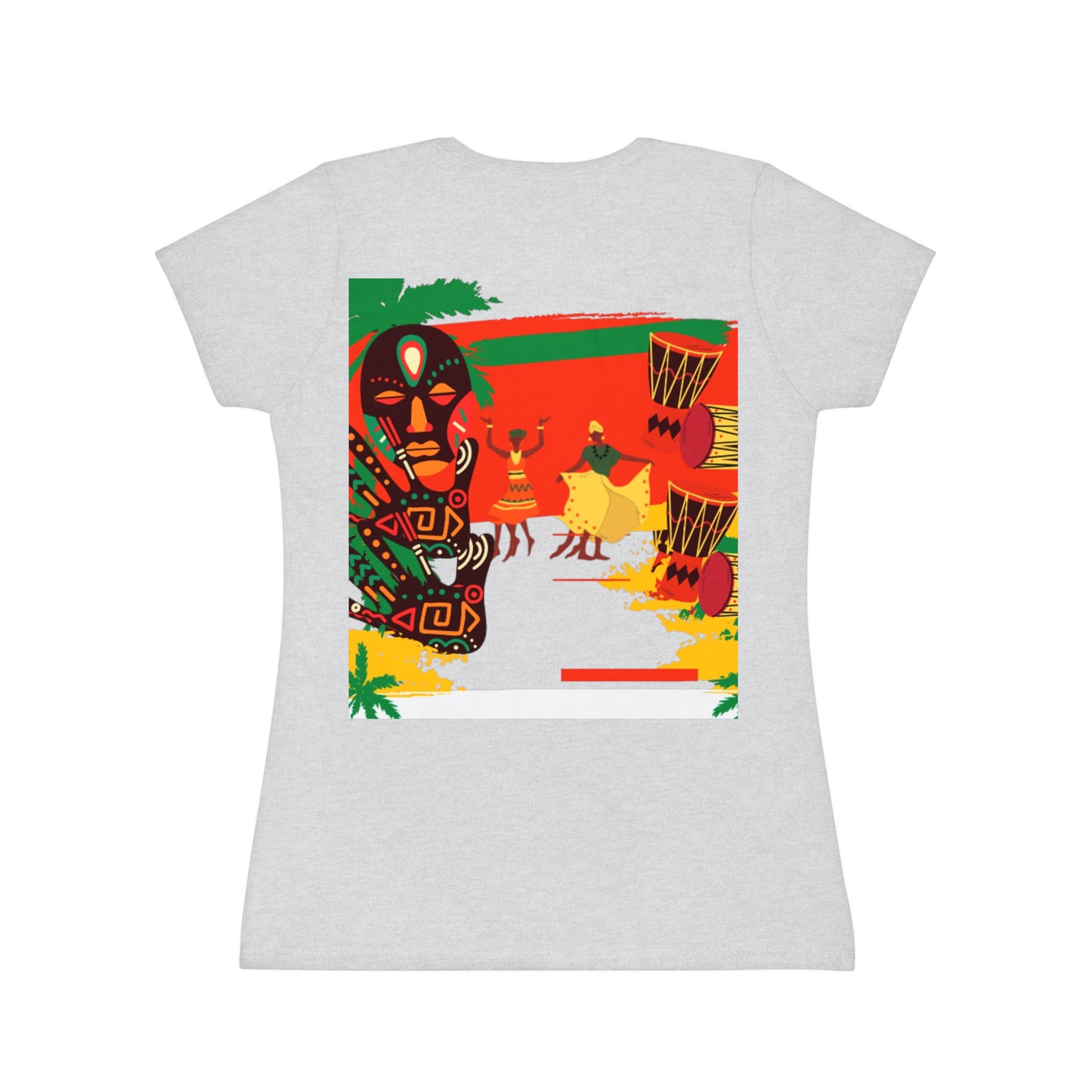 Radiant Caribbean Celebration Tee: Vibrant & Empowering