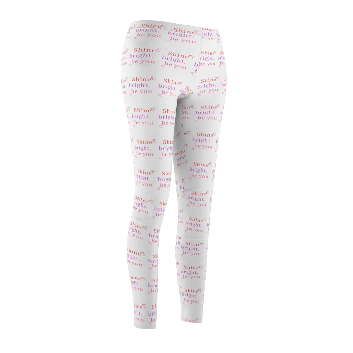 Radiant Inspiration Leggings: Shine Bright, Be You