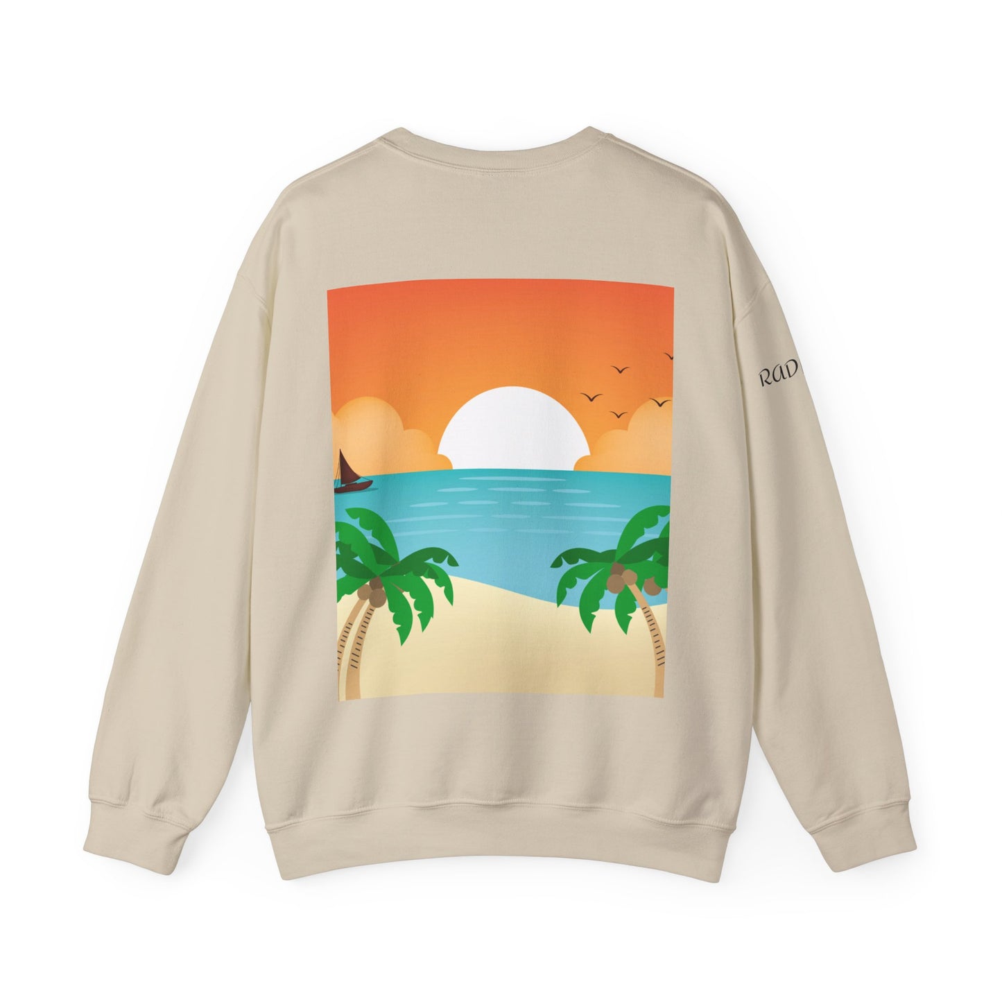 Radiant Beach Vibes Sweatshirt: Embrace Your Greatest Journey
