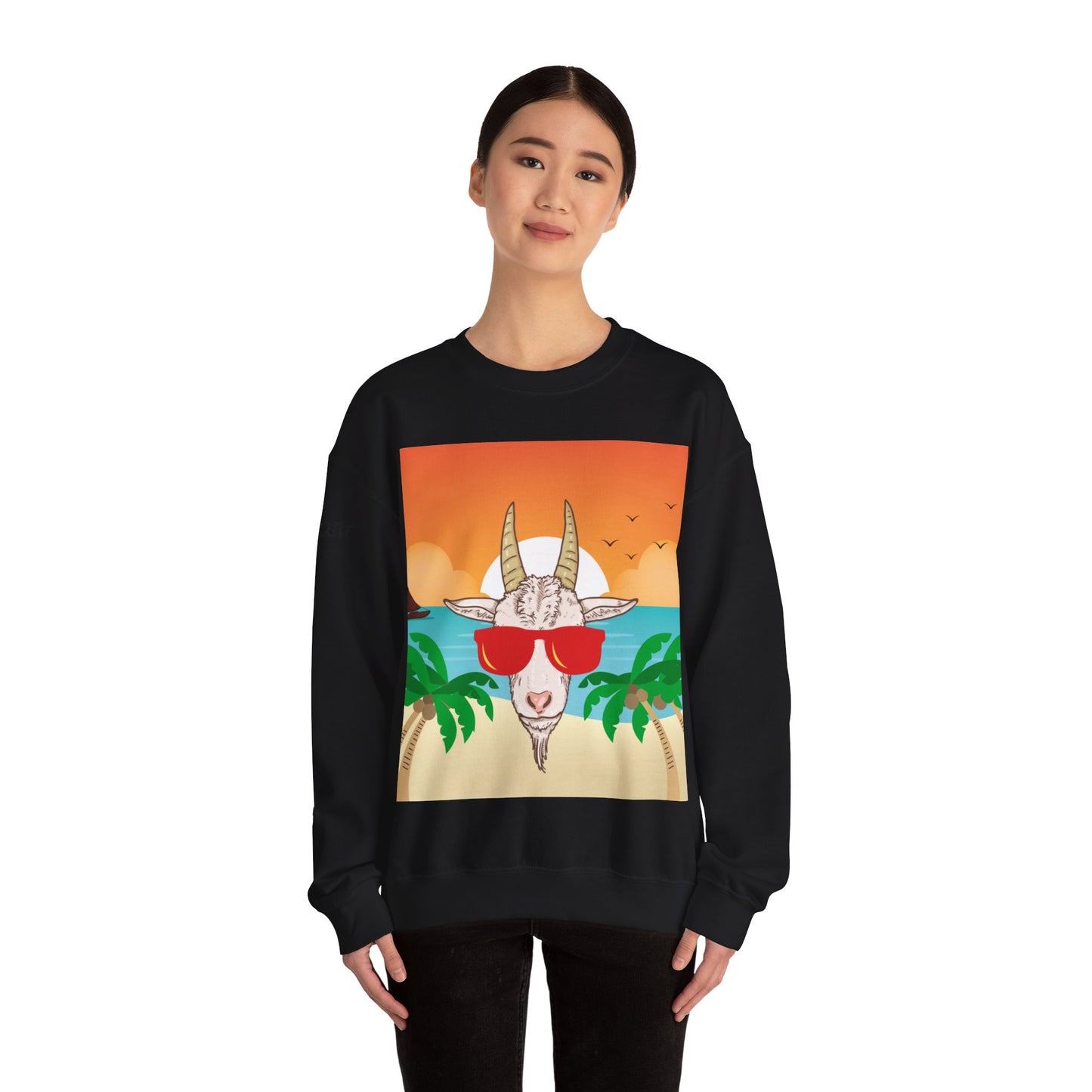 Radiant Beach Vibes Sweatshirt: Embrace Your Greatest Journey