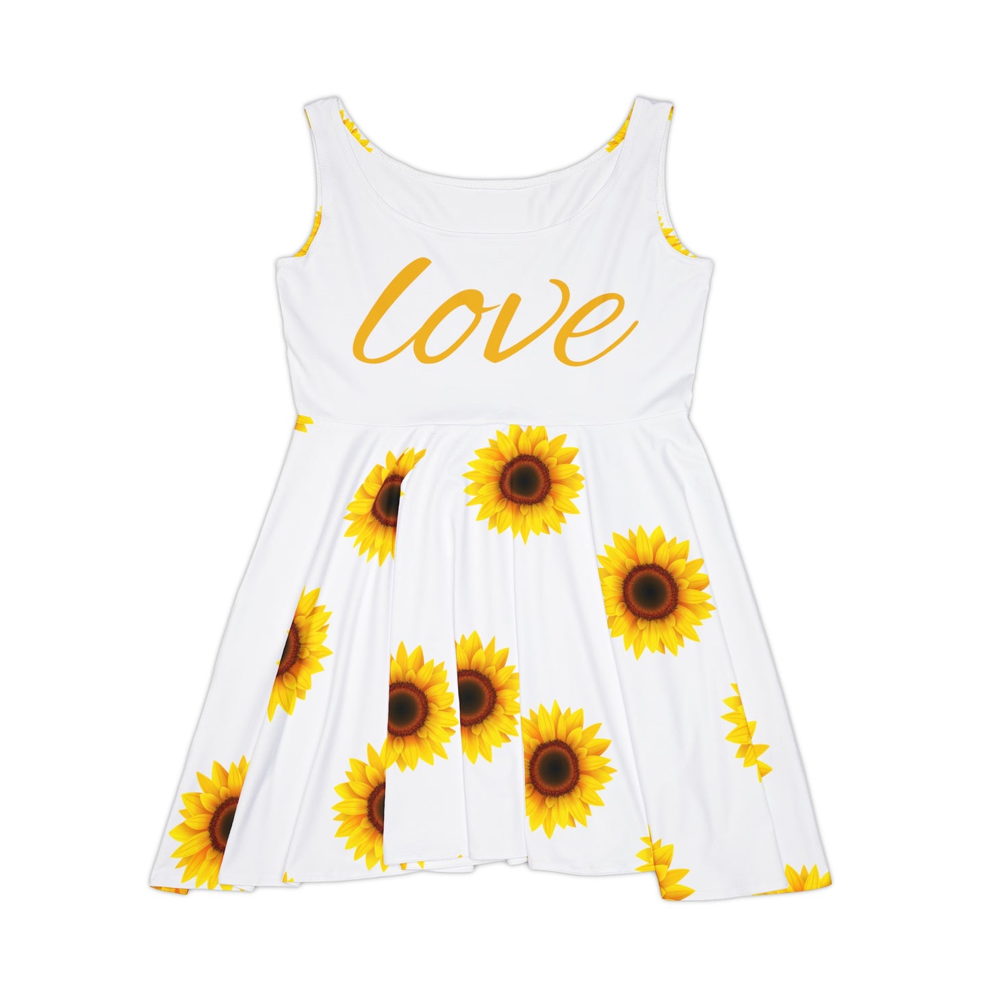 Sunflower Love Skater Dress