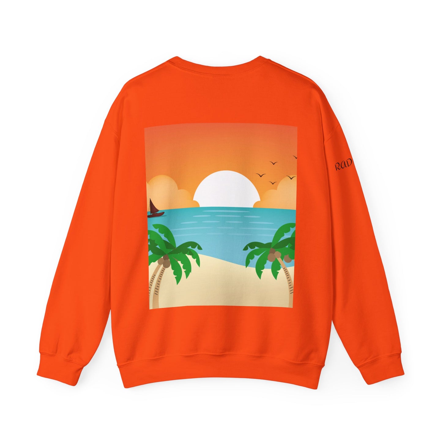 Radiant Beach Vibes Sweatshirt: Embrace Your Greatest Journey