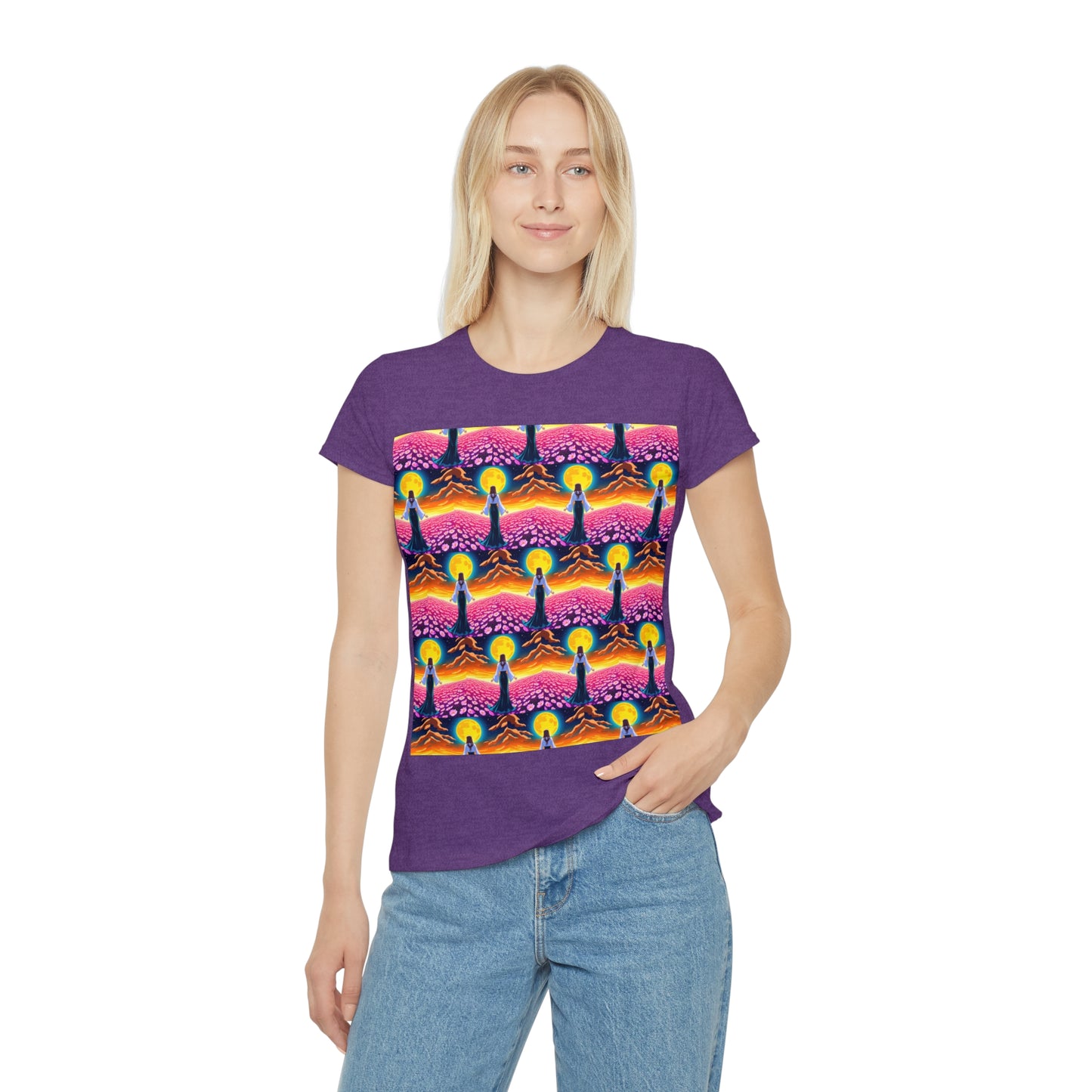 Blooming Radiance Women's Tee: Embrace Your Journey to Self-Love