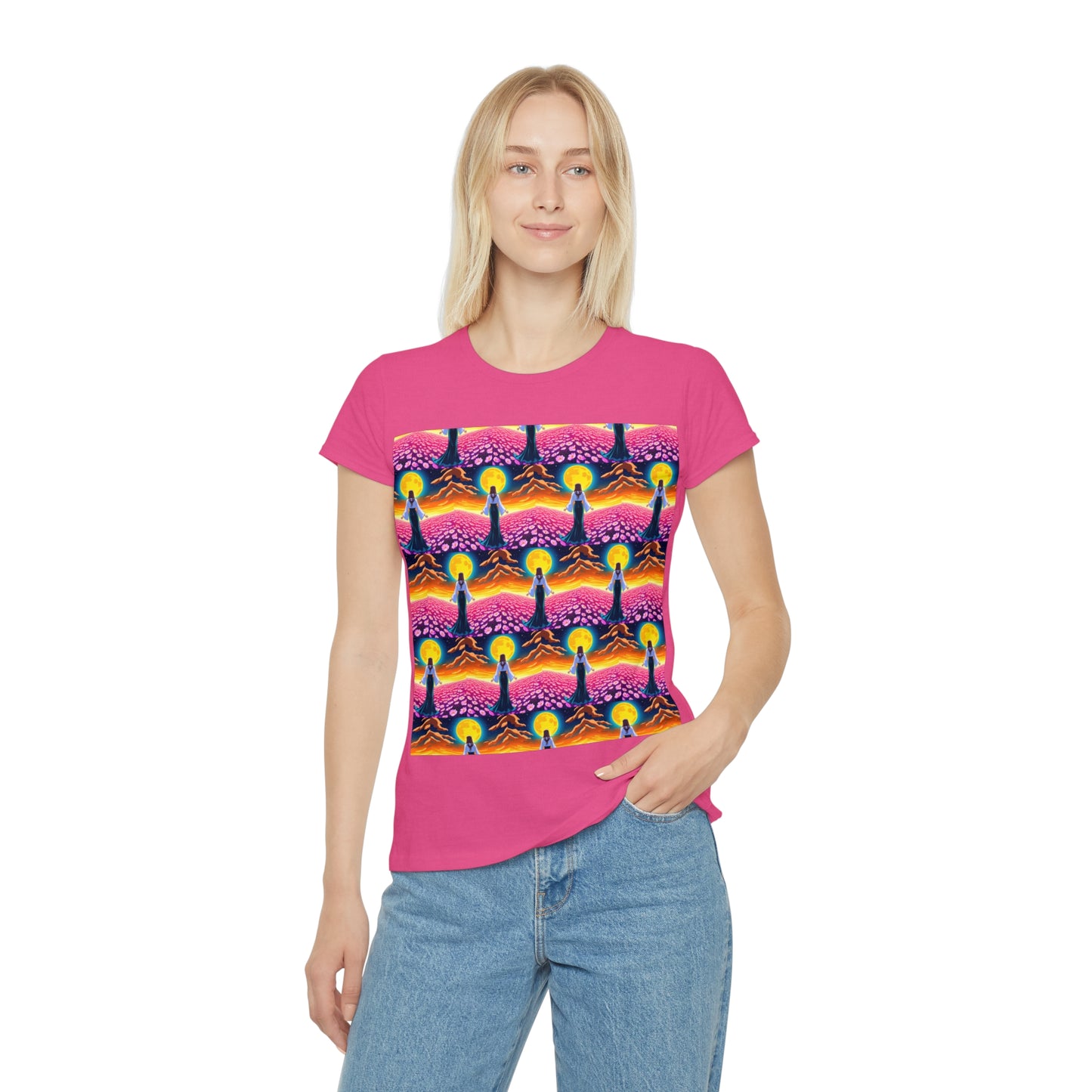 Blooming Radiance Women's Tee: Embrace Your Journey to Self-Love