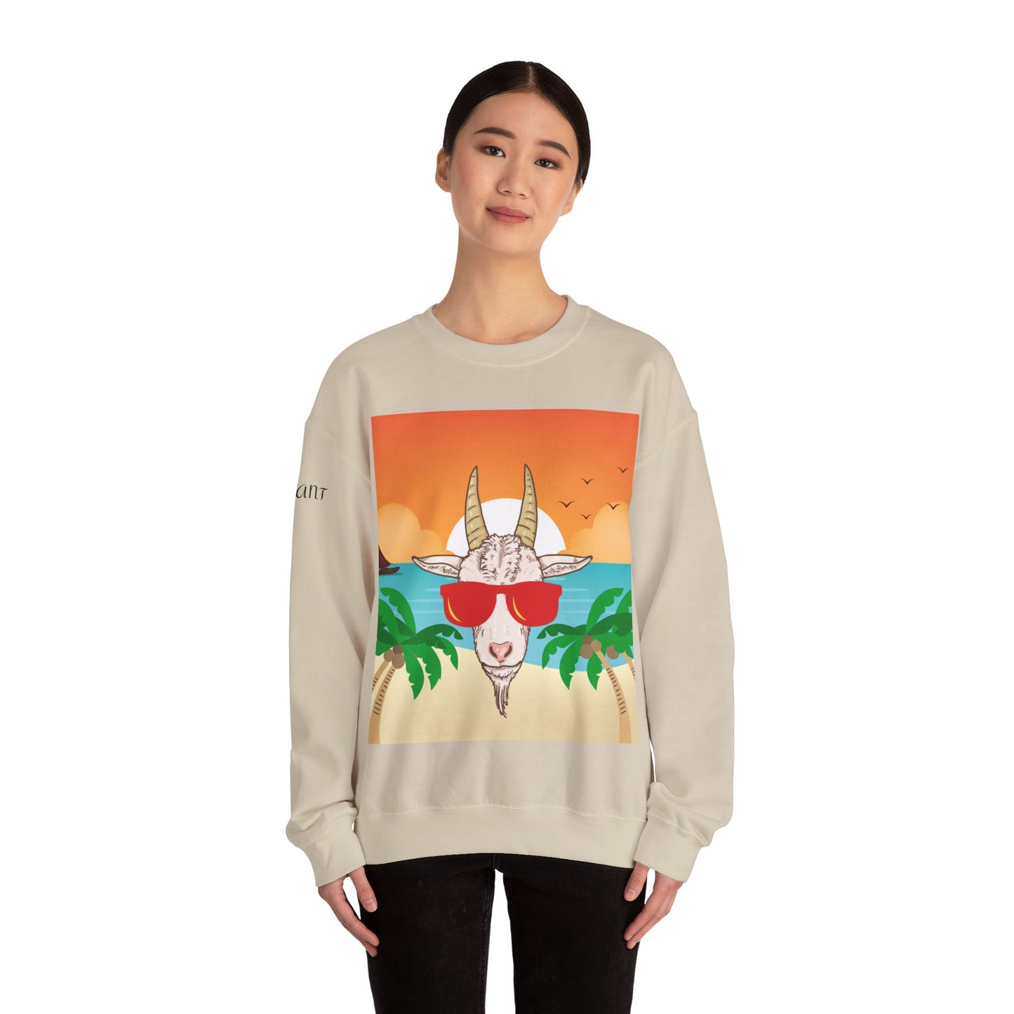 Radiant Beach Vibes Sweatshirt: Embrace Your Greatest Journey