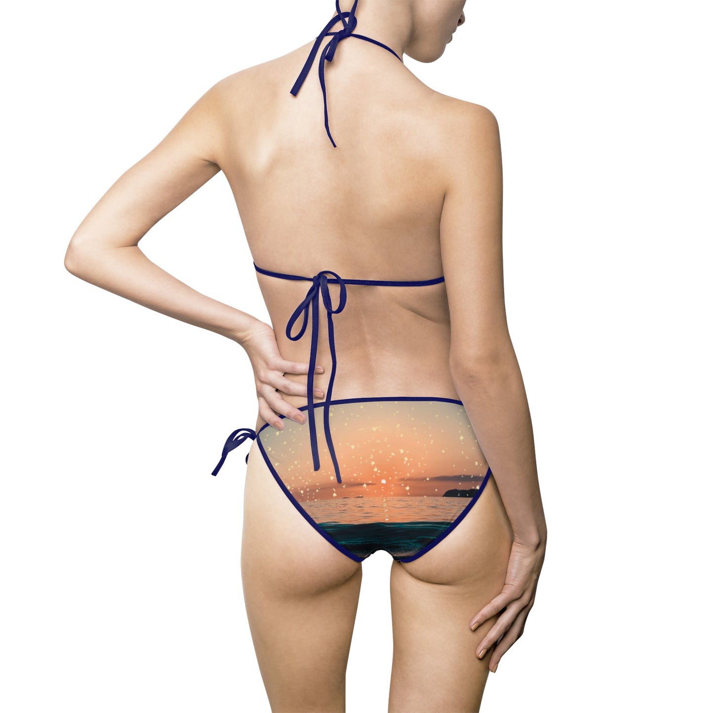 Starry Sands Strappy Bikini: Embrace Your Beach Goddess Vibe