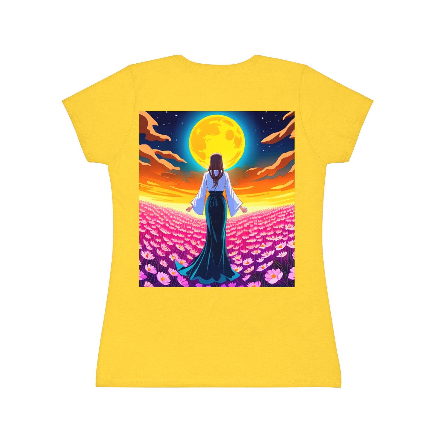 Blooming Radiance Women's Tee: Embrace Your Journey to Self-Love