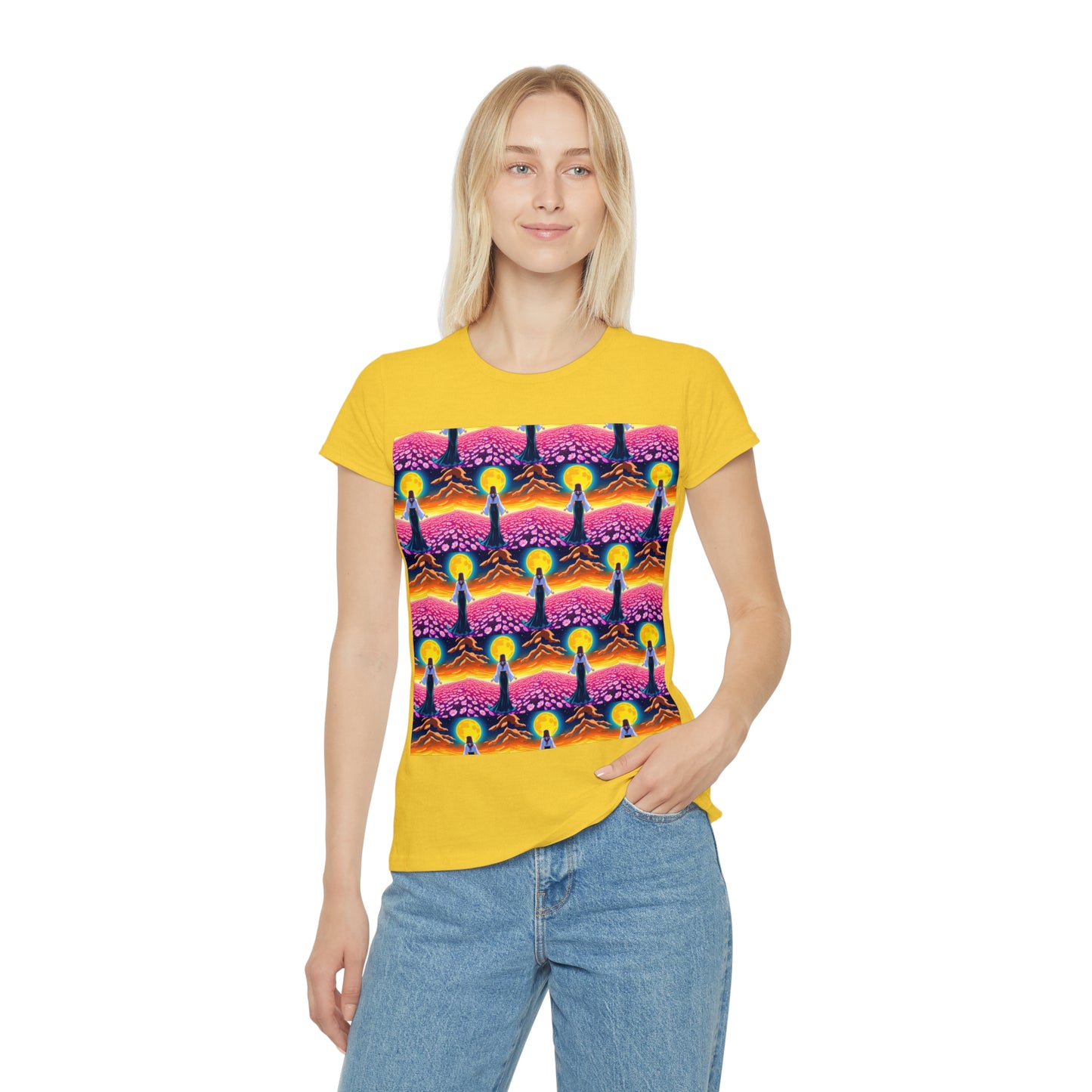 Blooming Radiance Women's Tee: Embrace Your Journey to Self-Love