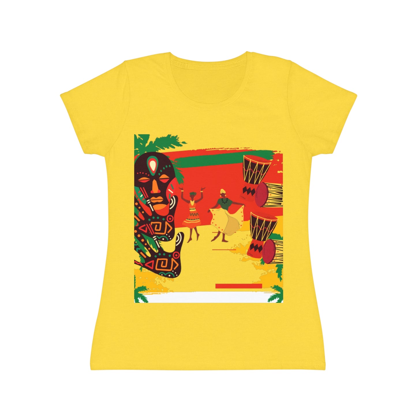 Radiant Caribbean Celebration Tee: Vibrant & Empowering