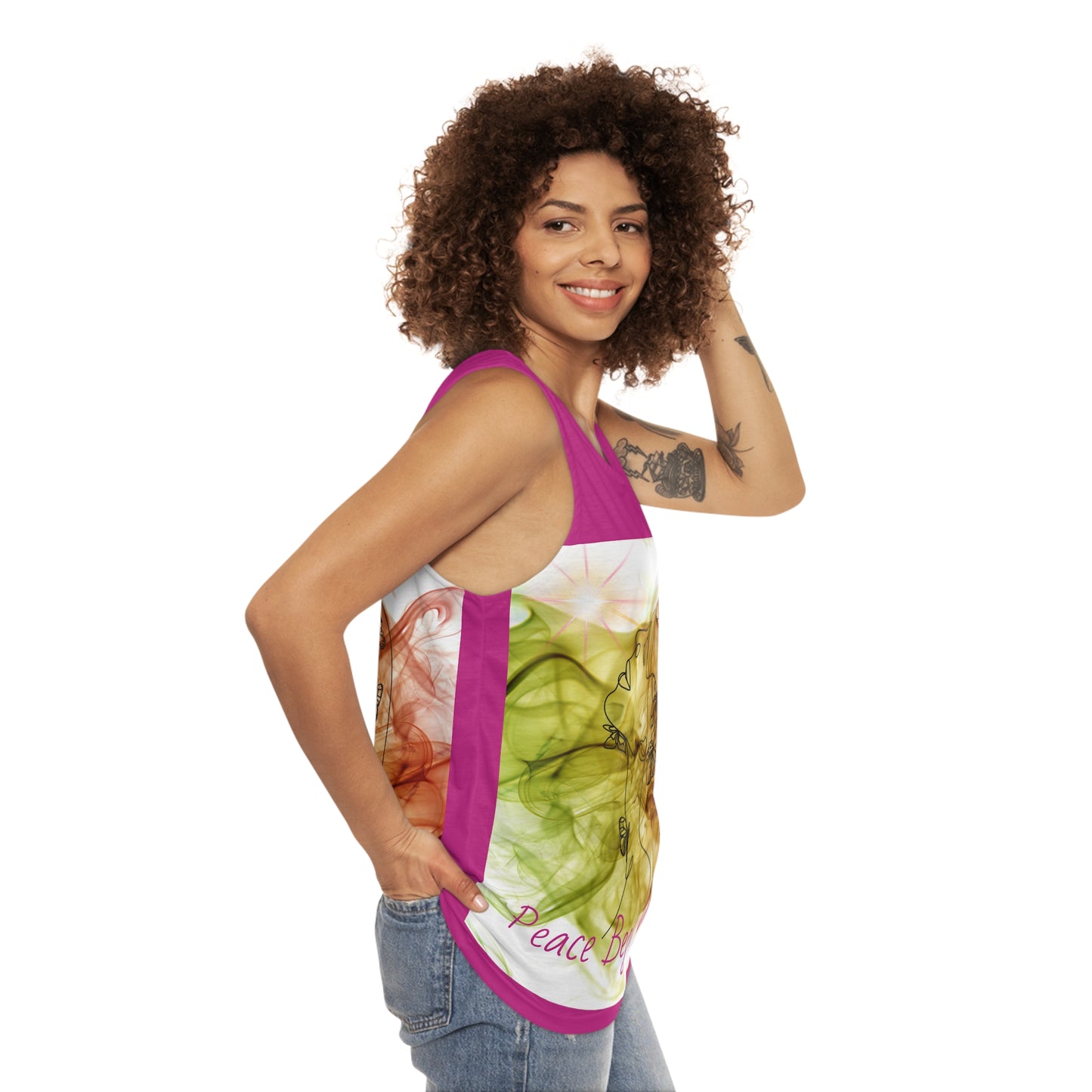 Radiant Butterflies Tank: Embrace Your Inner Transformation