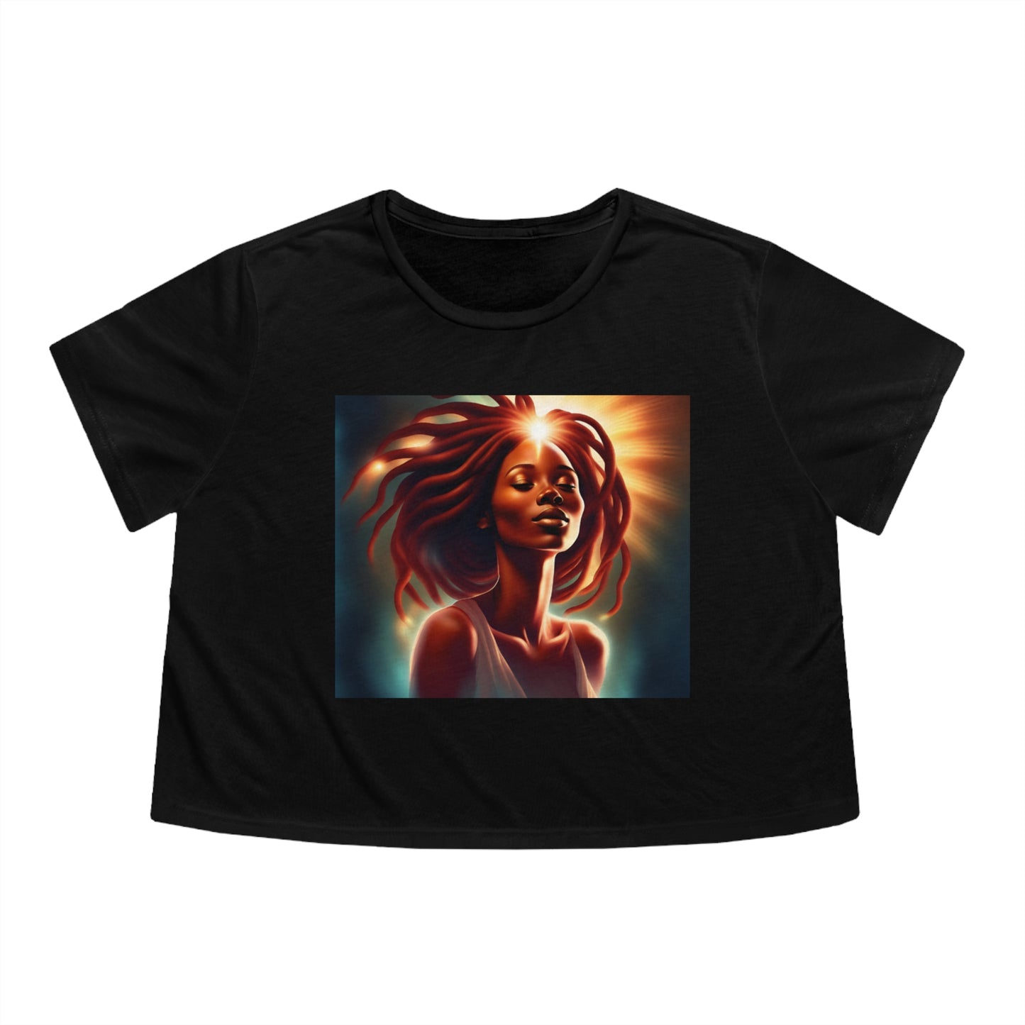 Radiant Journey Flowy Tee: Embrace Self-Love & Growth