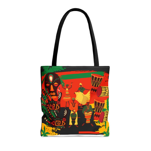 Cultural Fusion Empowerment Tote: Celebrate Afro-Caribbean Heritage