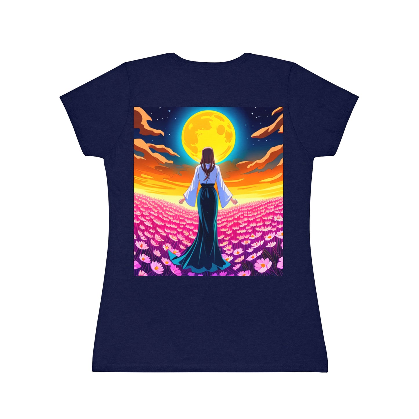 Blooming Radiance Women's Tee: Embrace Your Journey to Self-Love