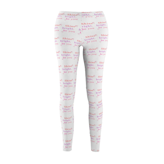 Radiant Inspiration Leggings: Shine Bright, Be You