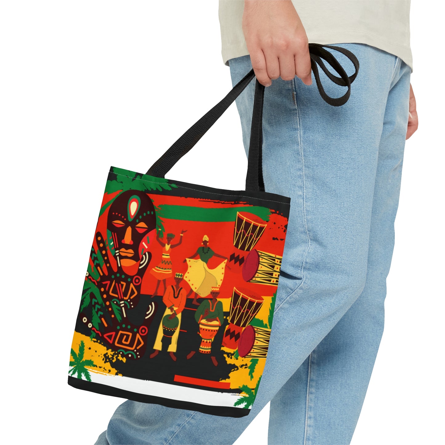 Cultural Fusion Empowerment Tote: Celebrate Afro-Caribbean Heritage