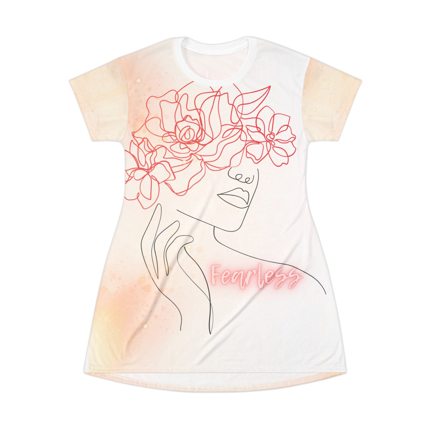 Fearless Floral T-Shirt Dress