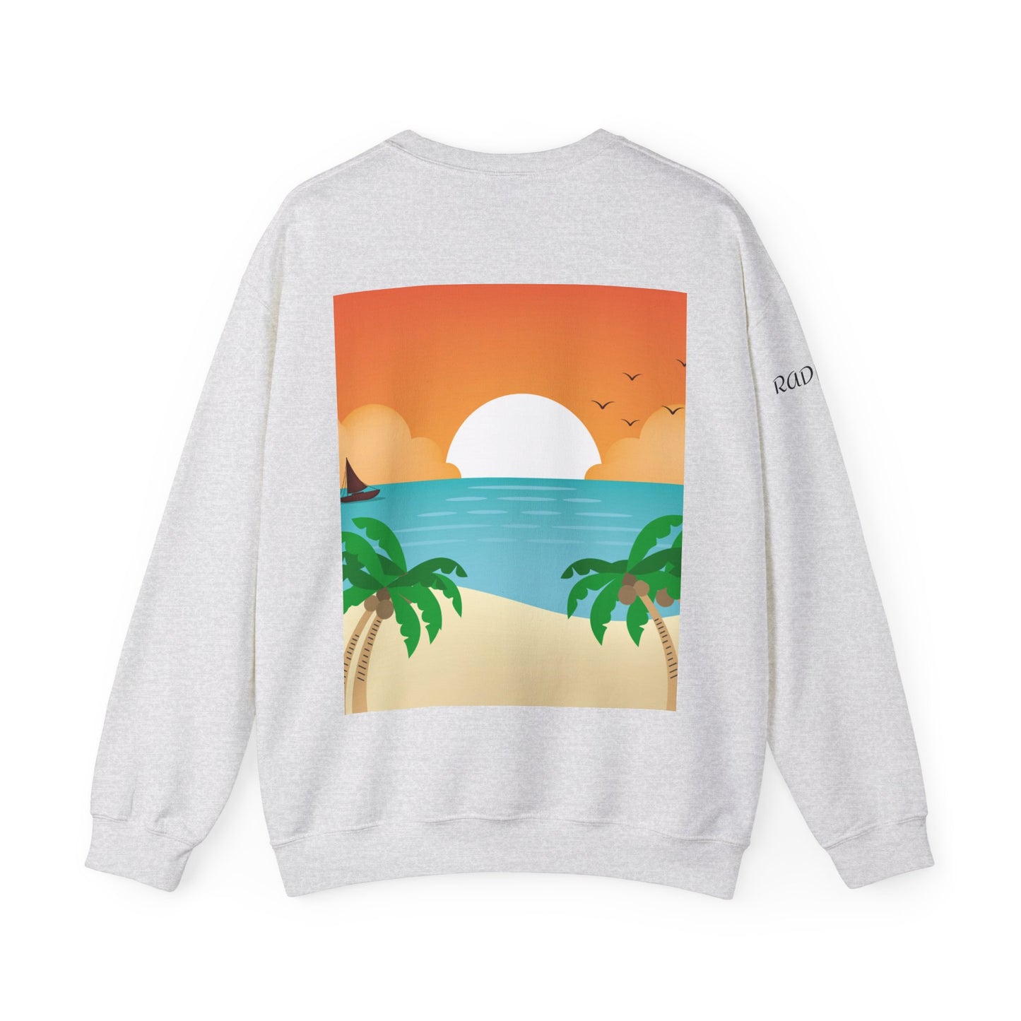 Radiant Beach Vibes Sweatshirt: Embrace Your Greatest Journey