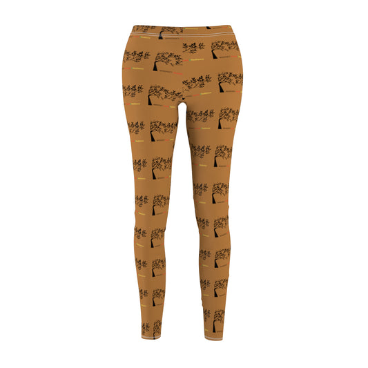 Island Radiance Mindset Leggings: Growth & Empowerment