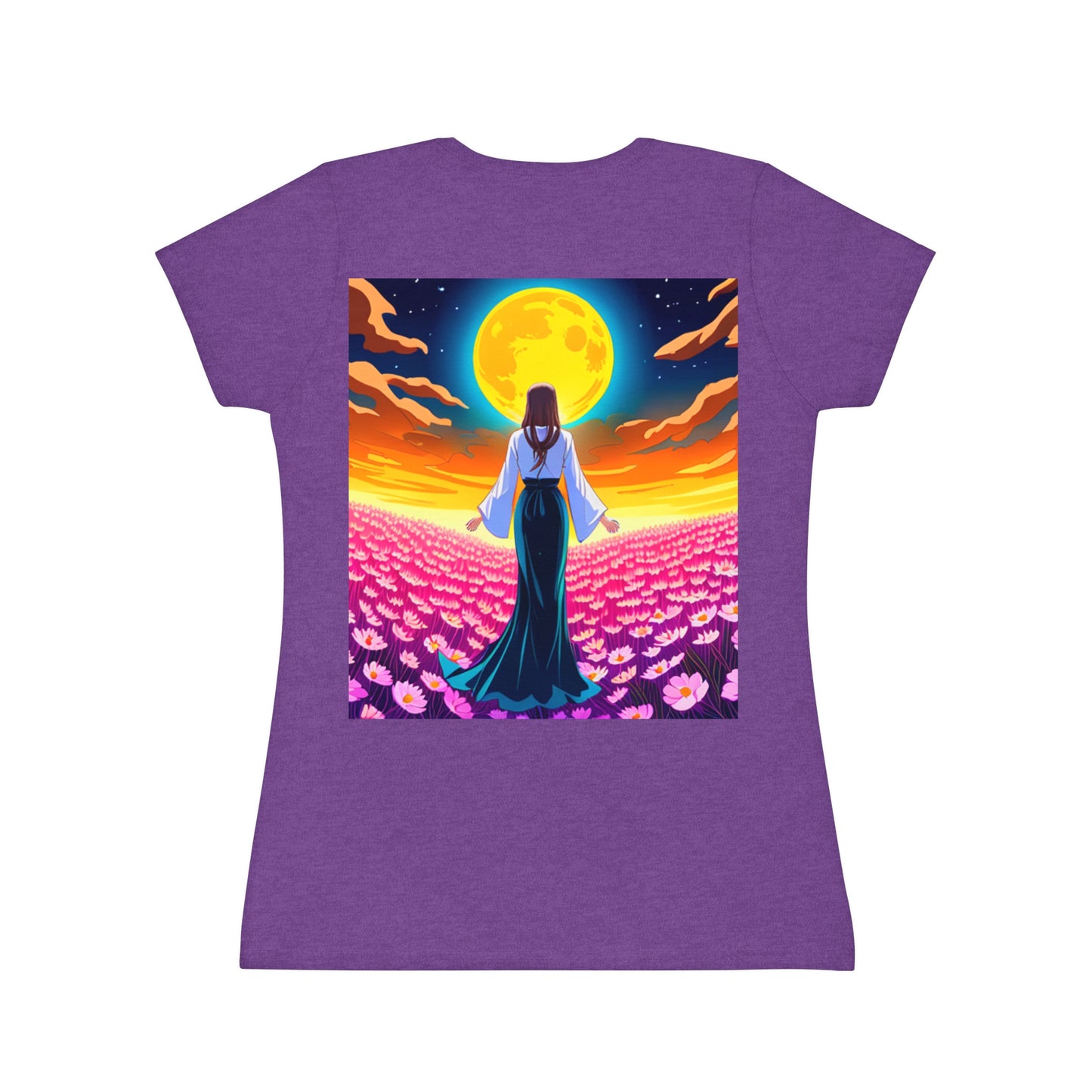 Blooming Radiance Women's Tee: Embrace Your Journey to Self-Love