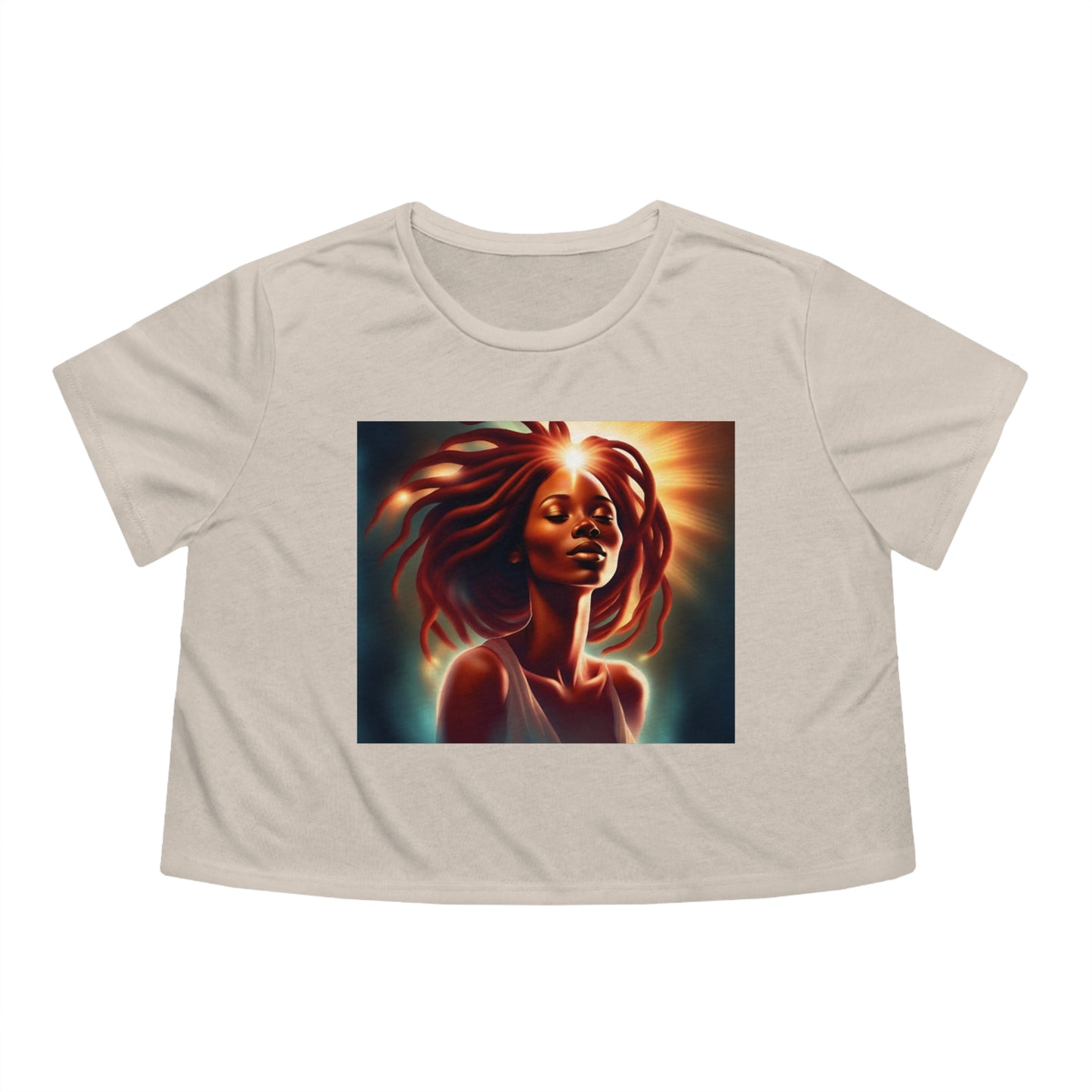 Radiant Journey Flowy Tee: Embrace Self-Love & Growth