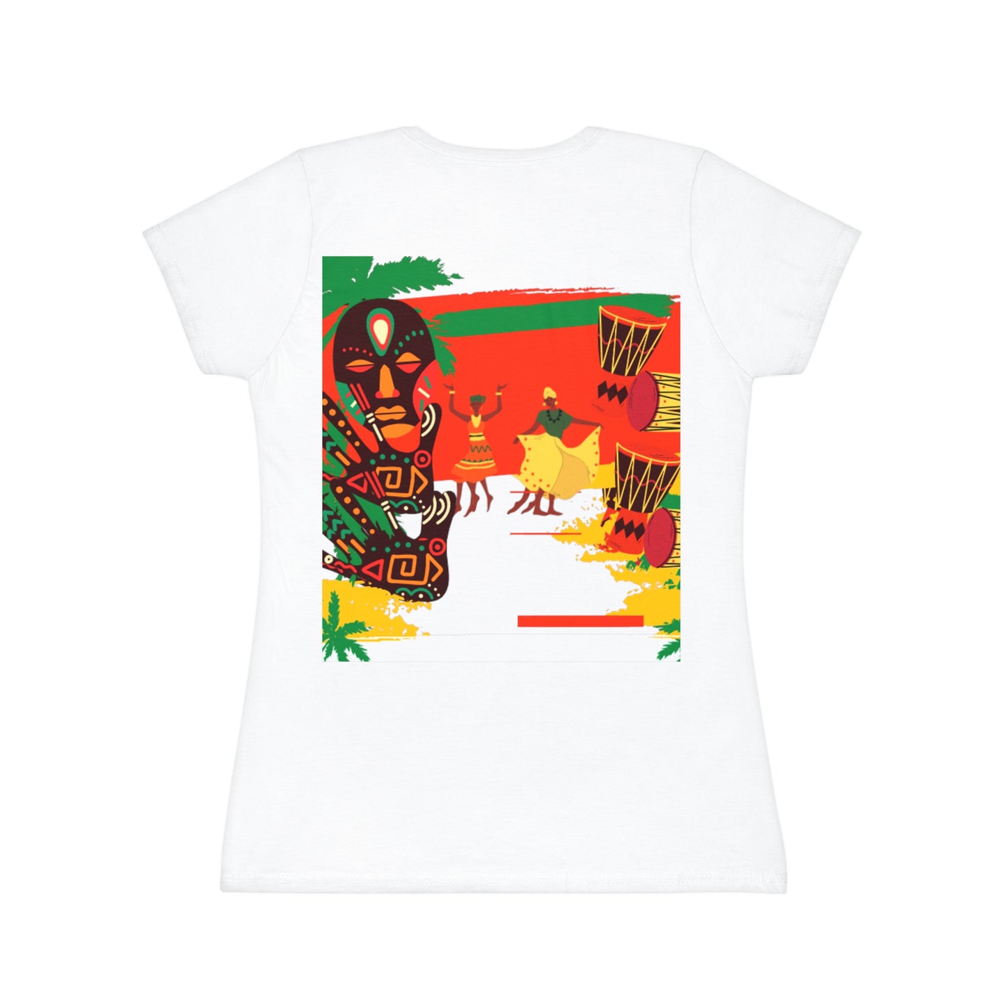 Radiant Caribbean Celebration Tee: Vibrant & Empowering