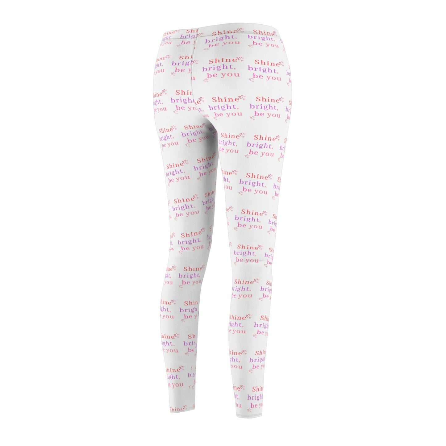 Radiant Inspiration Leggings: Shine Bright, Be You
