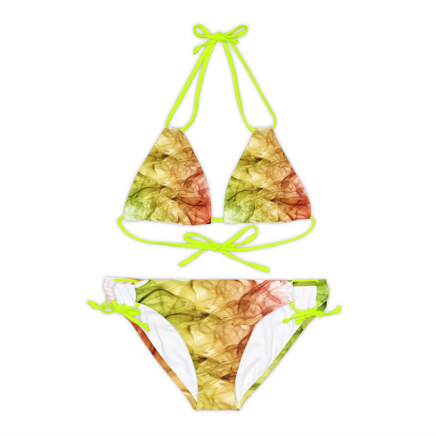 Radiant Goddess Strappy Bikini: Embrace Your Feminine Power