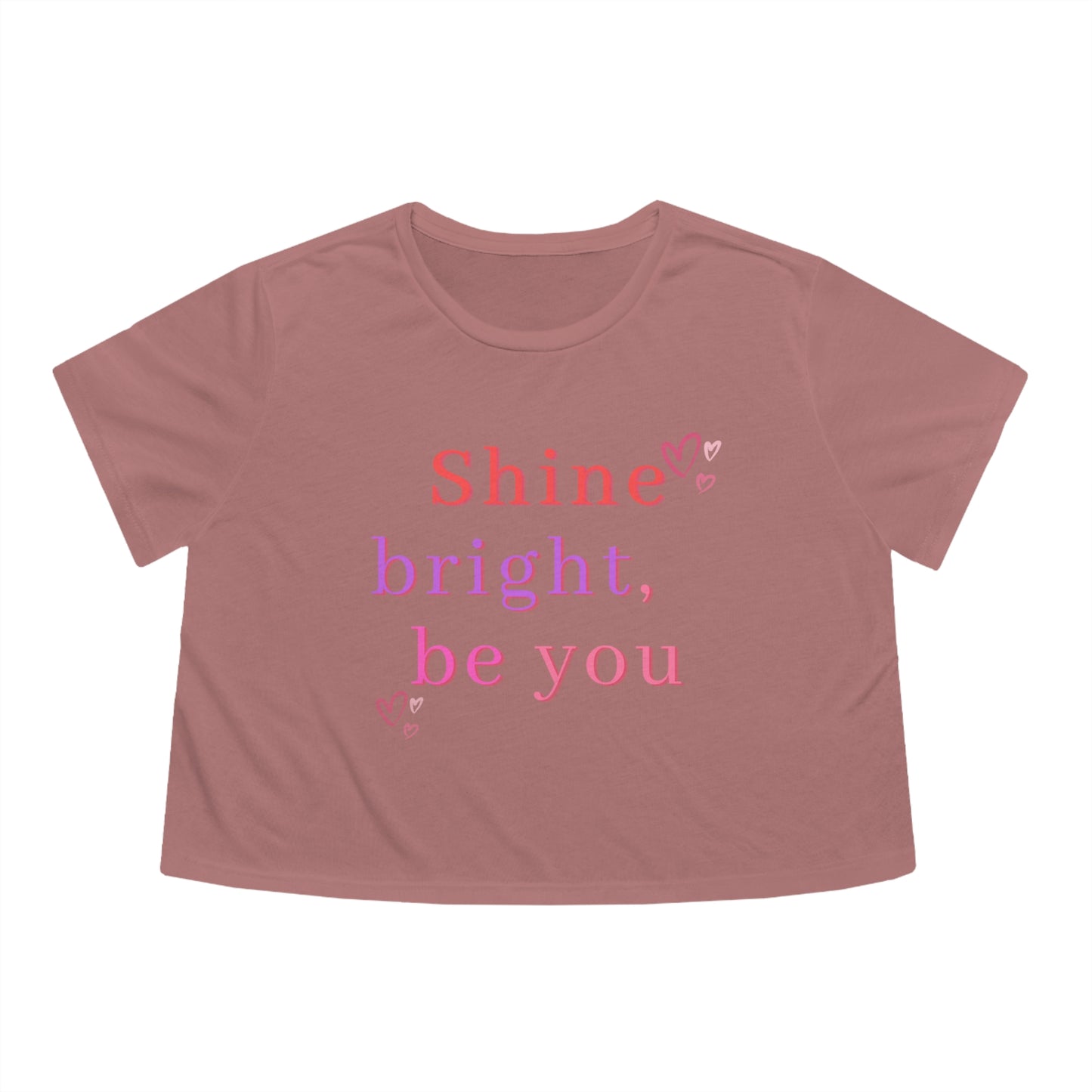 Shine Bright Be You Flowy Tee: Embrace Your Radiant Journey