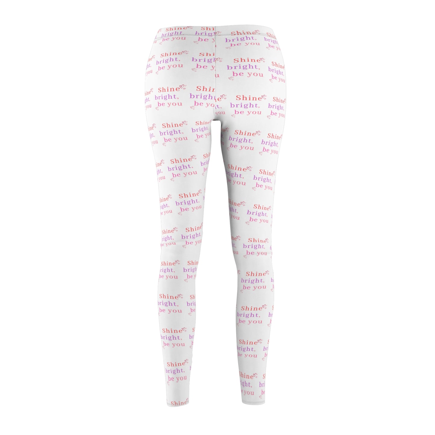Radiant Inspiration Leggings: Shine Bright, Be You