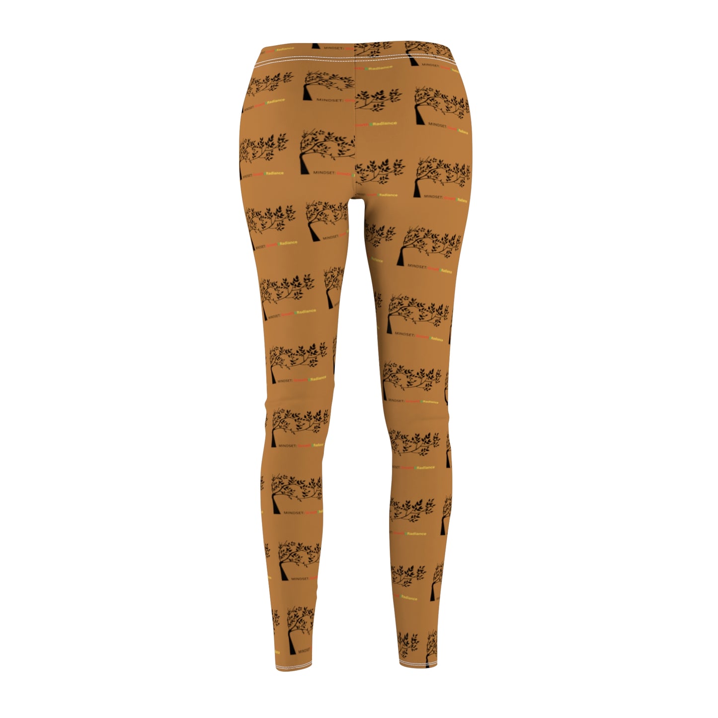 Island Radiance Mindset Leggings: Growth & Empowerment