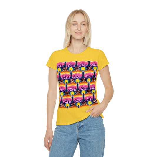 Blooming Radiance Women's Tee: Embrace Your Journey to Self-Love